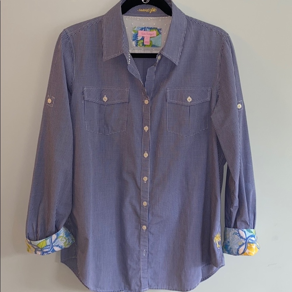 Lilly Pulitzer Resort fit button down shirt